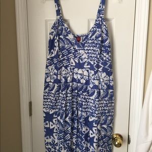 Ladies sleeveless summer dress.